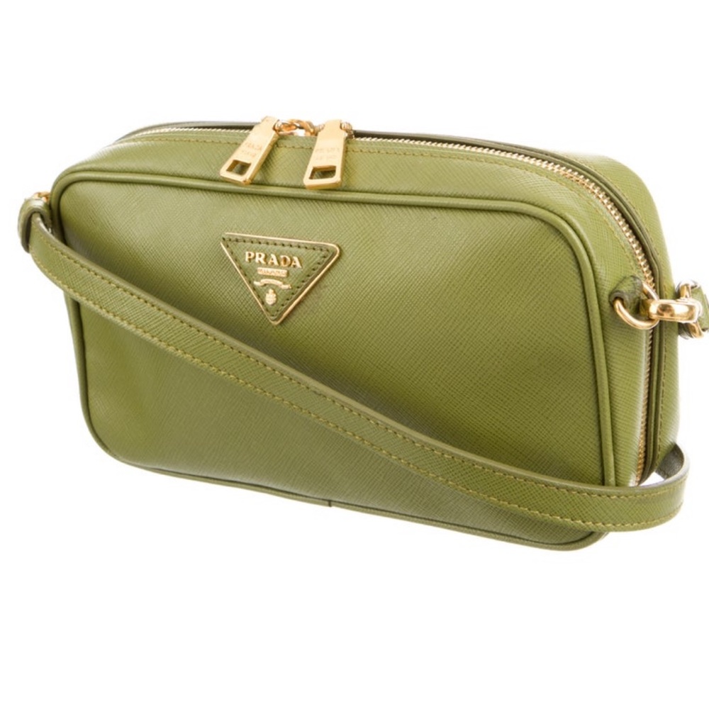 Prada Olive Green Crossbody Bag